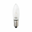 Reservlampa E10 universal LED 0,3W klar, 7-pack