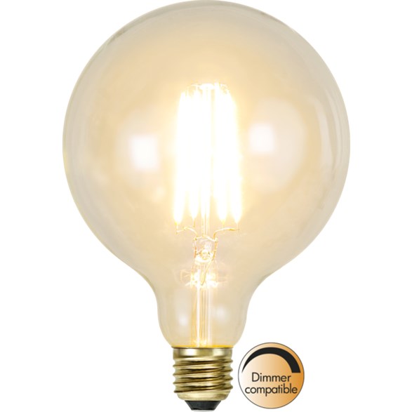LED-lampa E27 3,6W glob Soft Glow, dimbar