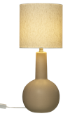 ELEANA bordslampa, brun/beige
