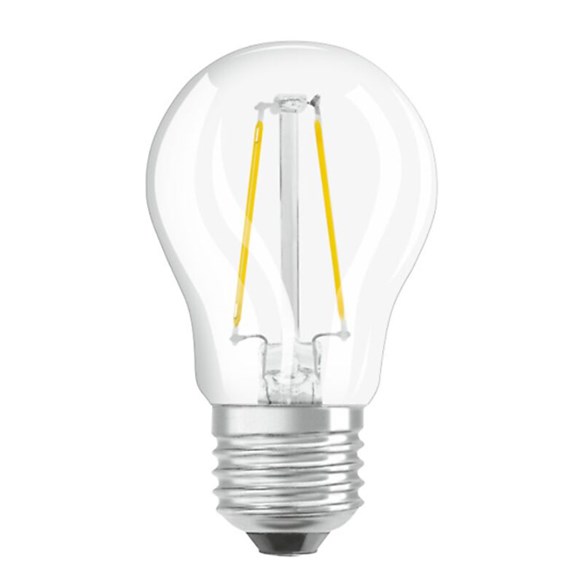 LED filament klotlampa 4W(40W) E27, klar non-dim