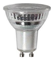 LED-lampa GU10 MR16 3W Spotlight Glass