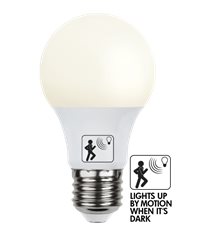 LED-lampa E27 normal 8,3W(60W) Sensor opaque, White