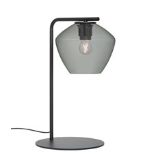 DK bordslampa, svart/rökgrå 46cm