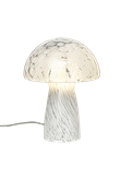 MUSHI bordslampa liten, vit