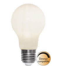 LED-lampa E27 normal 9W(60W) opal, dimbar