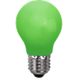 LED-lampa E27 normal 0,9W grön