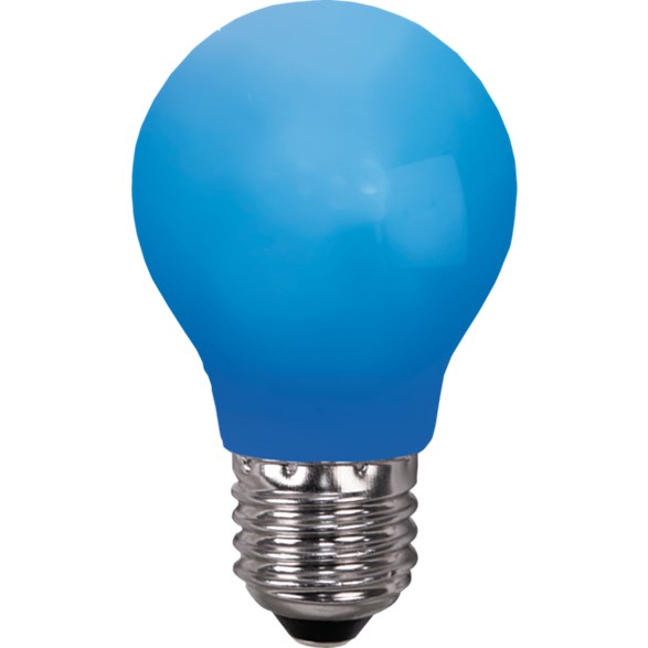 LED-lampa E27 normal 0,9W blå