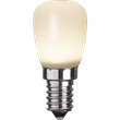 LED-lampa E14 päron 0,9W opal