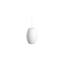 Nelson Cigar Bubble Pendant, Small, Off-white