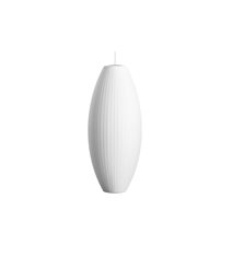 Nelson Cigar Bubble Pendant, Large, Off-white