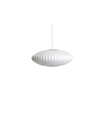 Nelson Saucer Bubble Pendant, Small, Off-white