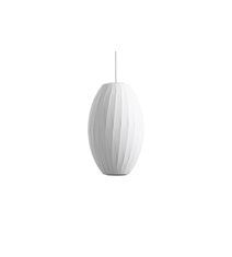 Nelson Cigar Crisscross Bubble Pendant, Medium, Off-white