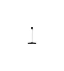 Common Table Lamp Base, Soft black steel stem / Soft black steel base