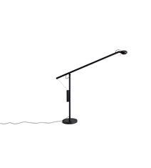 Fifty-Fifty Floor Lamp, Soft black