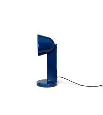 Céramique Side bordslampa, Navy Blue