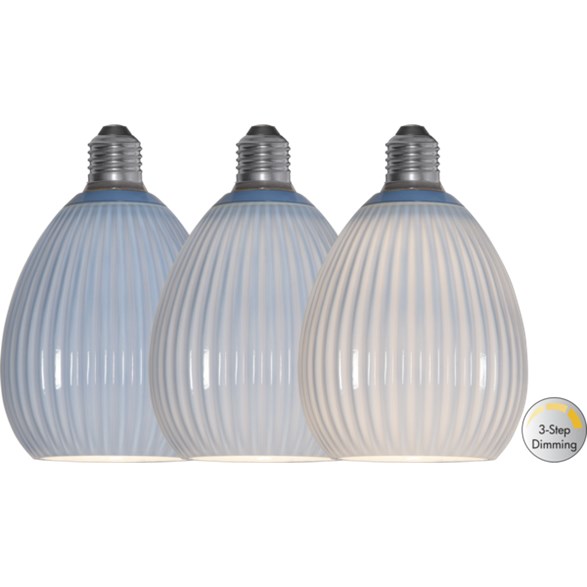 LED-lampa E27 3,5W Decoled Dream, Blå 3-stegsdimmer
