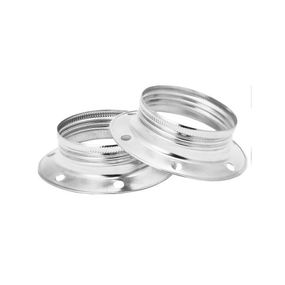 Ring E27 metall zinc