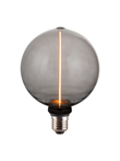 EDGE LED-lampa 2W Glob 125 Smoky E27 dimbar