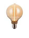 EDGE LED-lampa 2W Glob 95 Amber E27 dimbar