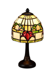Fuchsia bordslampa 15cm