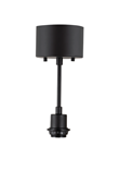 Plafondfäste Takupphäng E27 (plafond) svart