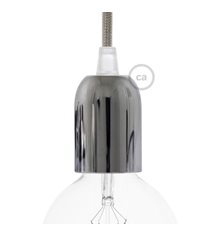 Halvsfärisk lamphållare E27