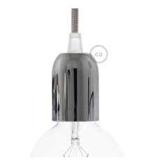 Kit halvsfärisk lamphållare E27