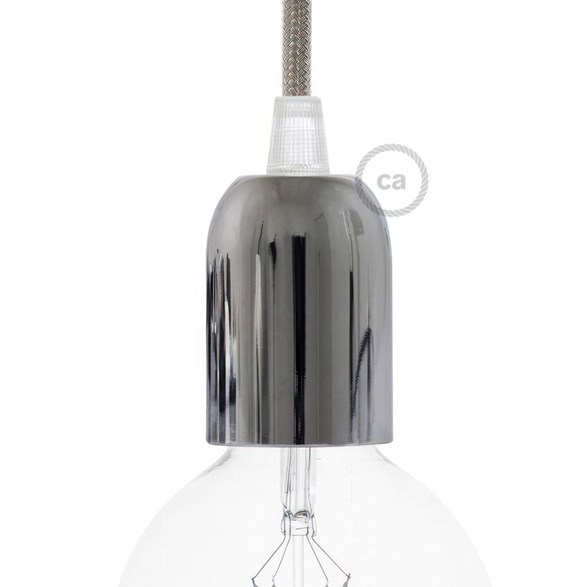 Halvsfärisk lamphållare E27