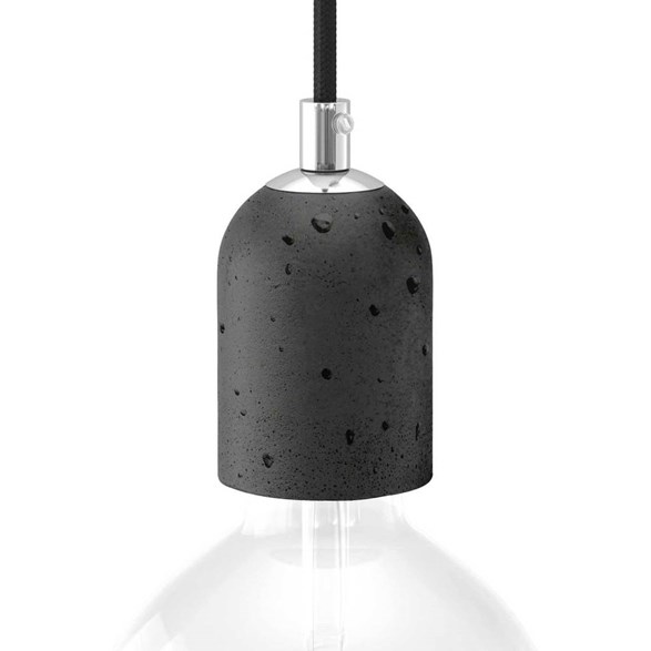 Lamphållare E27 i betong