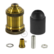 Retro lamphållare E27 i aluminium