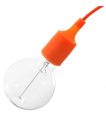Kit lamphållare E27 i silikon