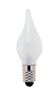 Reservlampa E10 universal 14V-55V LED 0,2W, frostad 3-pack