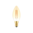 LED-lampa Golden Carbon Line Cage 3,5W E14 kronljus dimbar