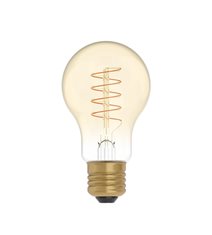 LED-lampa Golden Carbon Line Curved Spiral 4W E27 normal dimbar