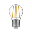 LED-lampa Clear 4W E27 klot