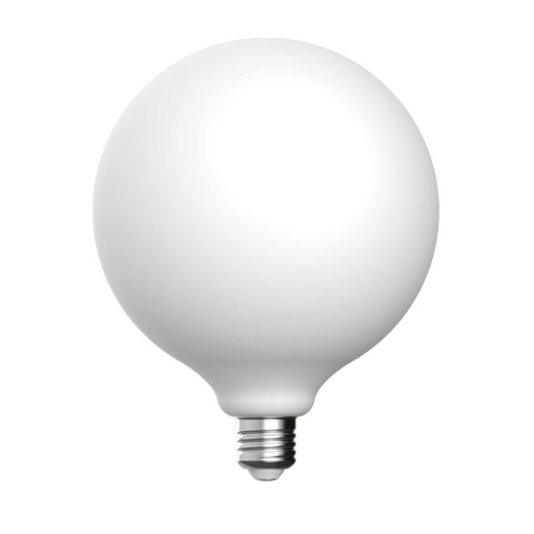 LED-lampa Porcelain Effect 7W E27 glob 150mm dimbar