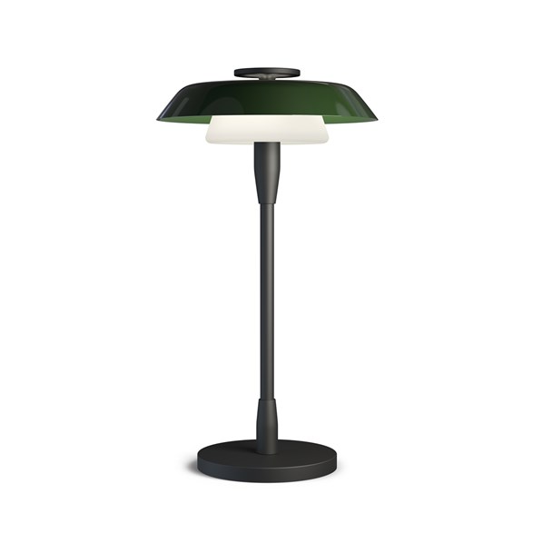 Horisont bordslampa, skogsgrön 20cm