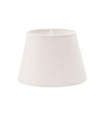 Oval Lin lampskärm, Offwhite 15cm