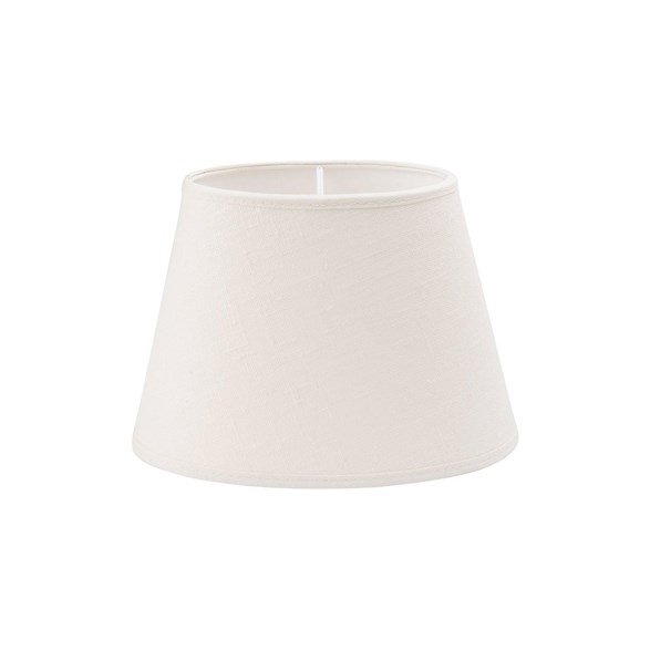 Oval Lin lampskärm, Offwhite 15cm