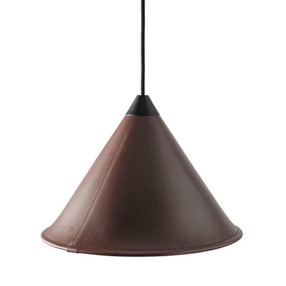 Leather Cone Namibia Taklampa Chocolate 35 cm