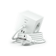 Square 1 USB-C/magnet grenuttag, White Martinelli Luce edition 1,8m