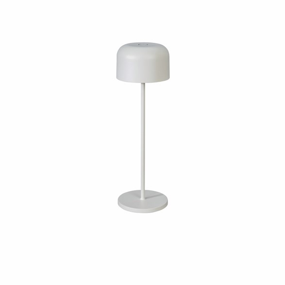 Lille bordslampa usb 2200K/2700K dimbar Vit