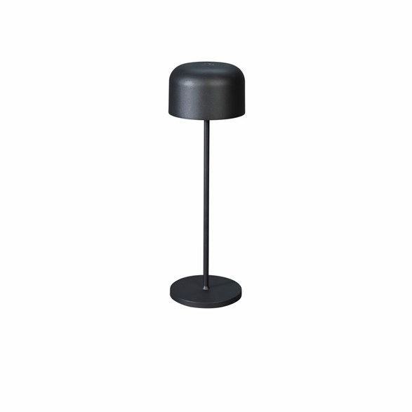 Lille bordslampa usb 2200K/2700K dimbar Svart