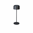 Lille bordslampa usb 2200K/2700K dimbar Svart