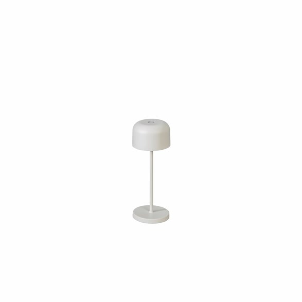 Lille mini bordslampa usb 2200K/2700K dimbar Vit