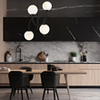 ARCHI 4B Taklampa, Svart/Vit