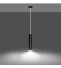 LUNA 1 Taklampa, Svart