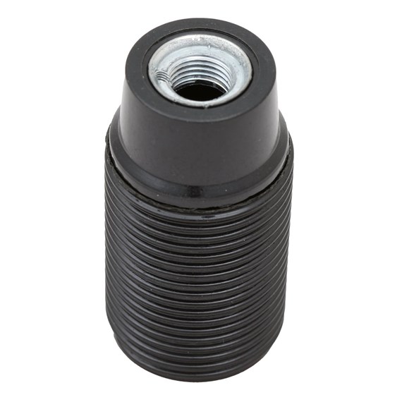 Lamphållare E14 E gäng svart