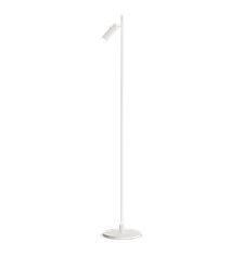 Pipeline golvlampa mattvit enkel GU10 MR11