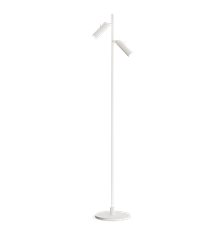 Pipeline golvlampa mattvit dubbel GU10 MR11
